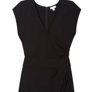 Christian Siriano For J.Jill Ponte Knit Draped Dress